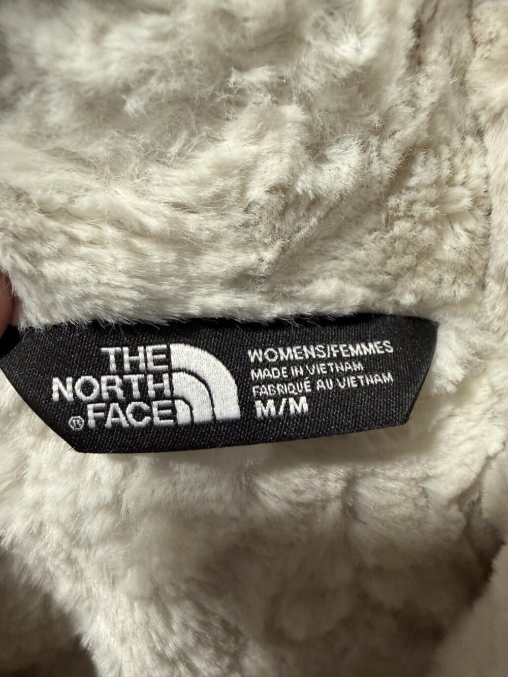 The North Face White Sherpa Lined Puffer Vest | M - Picture 6 of 8